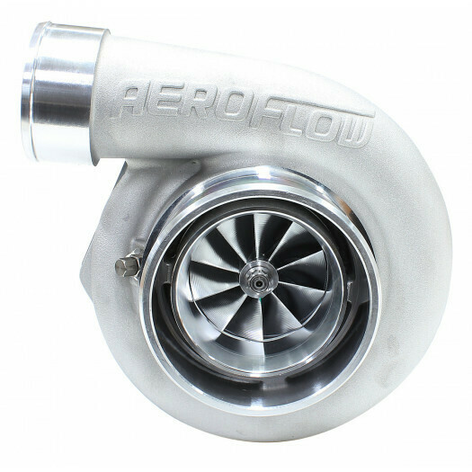 BOOSTED 6662 .83 Reverse Rotation Turbocharger, Natural Cast Finish