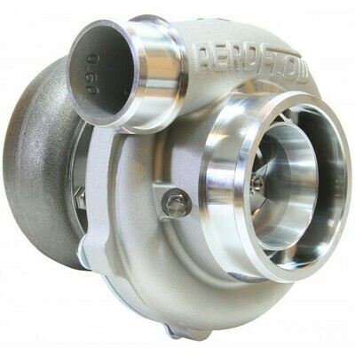 BOOSTED 5855 .83 Reverse Rotation Turbocharger, Natural Cast Finish