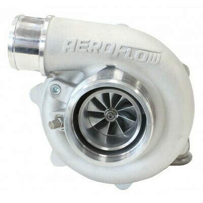 BOOSTED 4849 .72 Reverse Rotation Turbocharger, Natural Cast Finish