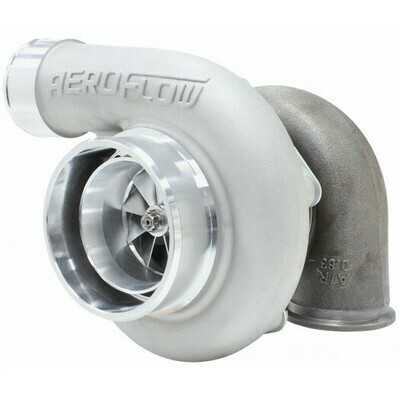 BOOSTED 6762 .83 Reverse Rotation Turbocharger, Natural Cast Finish
