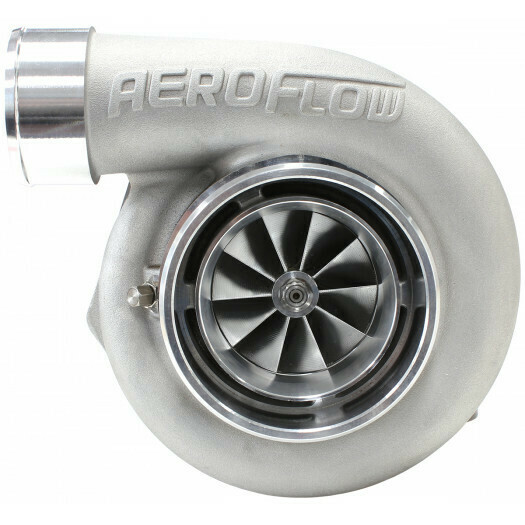 BOOSTED 6762 .83 Reverse Rotation Turbocharger, Natural Cast Finish