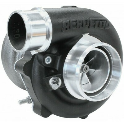 BOOSTED 5449 .72 Reverse Rotation Turbocharger 660HP, Hi Temp Black Finish