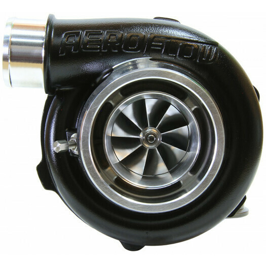 BOOSTED 5855 .83 Reverse Rotation Turbocharger, Hi Temp Black Finish