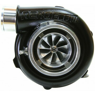 BOOSTED 5855 .83 Reverse Rotation Turbocharger, Hi Temp Black Finish