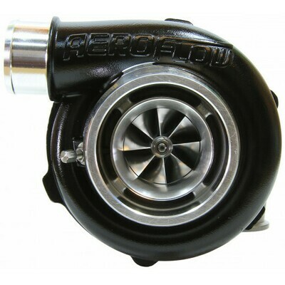 BOOSTED 5455 1.0 Reverse Rotation Turbocharger, Hi Temp Black Finish