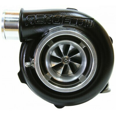 BOOSTED 5455 .83 Reverse Rotation Turbocharger, Hi Temp Black Finish