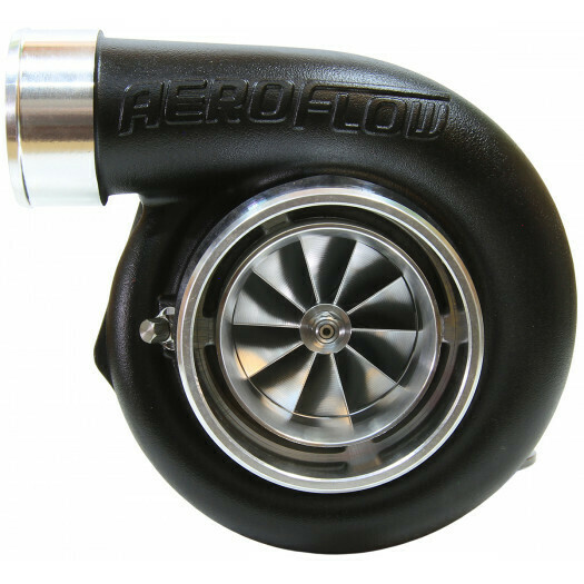 BOOSTED 6762 .83 Reverse Rotation Turbocharger, Hi Temp Black Finish