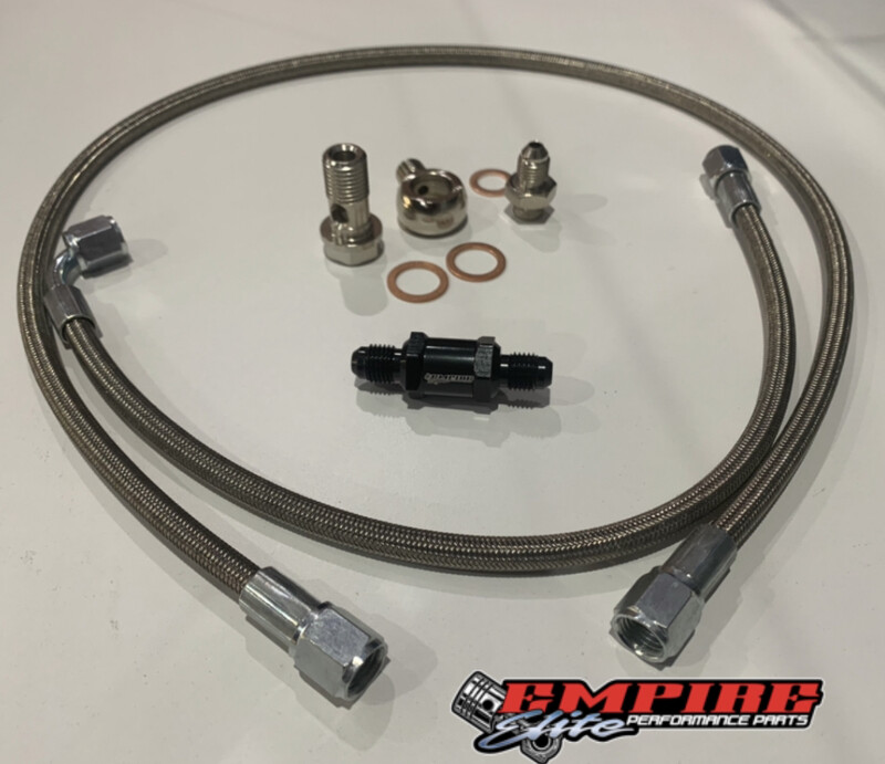 EMPIRE ELITE TURBO OIL FEED LINE KIT 
