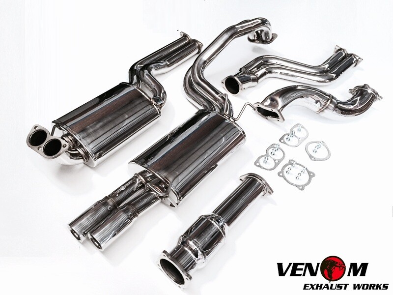BA/BF/FG Stainless Steel VENOM Turbo Back Exhaust - Ford BARRA T