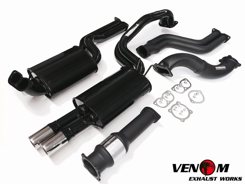 BA/BF/FG Mild-Steel VENOM Turbo Back Exhaust - Ford BARRA T