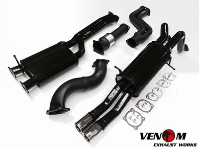 VENOM - BA/BF/FG Mild-Steel Turbo Back Exhaust - Ford BARRA T