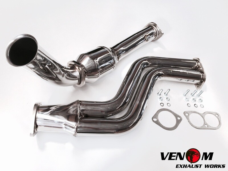 FG VENOM Bolt On Cat Pipe - Ford BARRA T