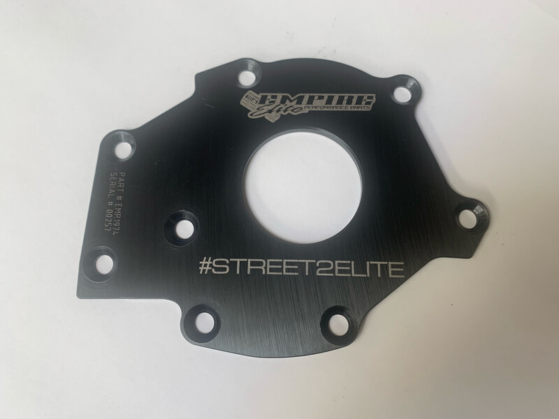 EMPIRE ELITE BARRA OIL PUMP BACKING PLATE