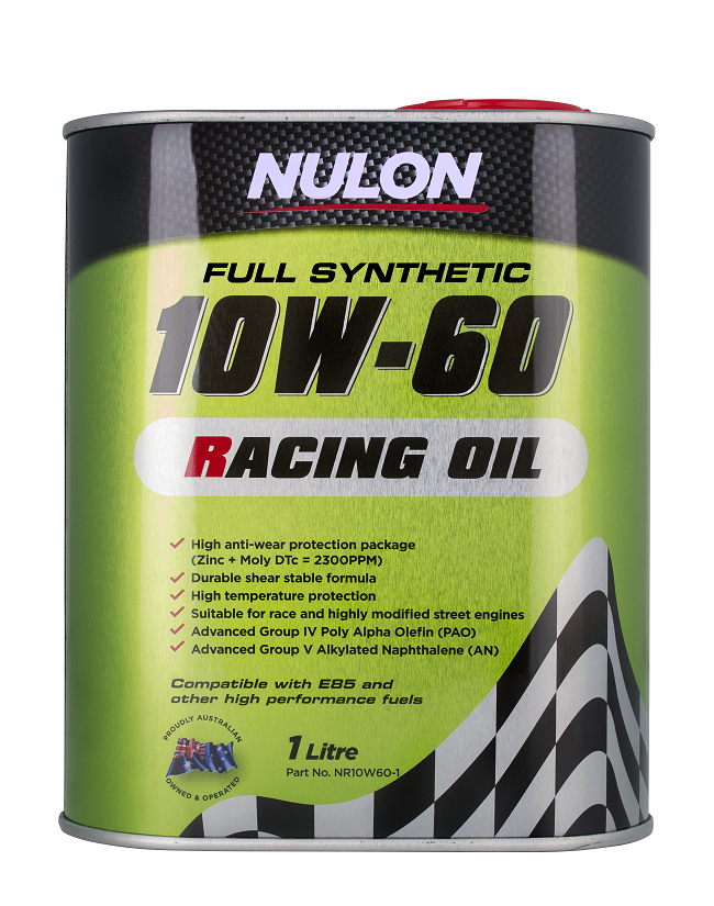 NULON RACING OIL 10W-60 1 LITRE