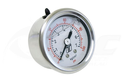 TURBOSMART FPR LIQUID FILLED GAUGE 0-100PSI