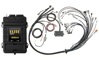 HALTECH ELITE 2500 FORD COYOTE 5.0 LATE CAM SOLENOID TERMINATED HARNESS KIT INJECTOR