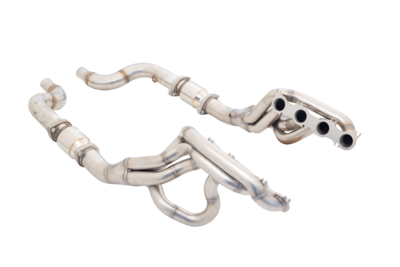XForce Stainless Header + 3in Cat Kit (Mustang GT 2018+)