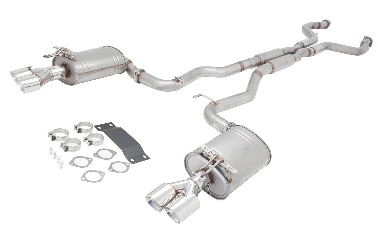 XForce 7-Series Twin 2.5in Cat-Back Exhaust (Commodore SS/Calais VE-VF 06-17)