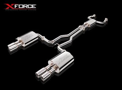 XForce Twin 3in Cat-Back Exhaust w/Loose Tips (Commodore SS/Maloo VE-VF Ute 06-17)