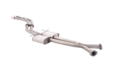 XForce Twin 2.5in Cat-Back Exhaust - Straight Pipe Rear (Commodore SS VU-VZ Ute 01-04)