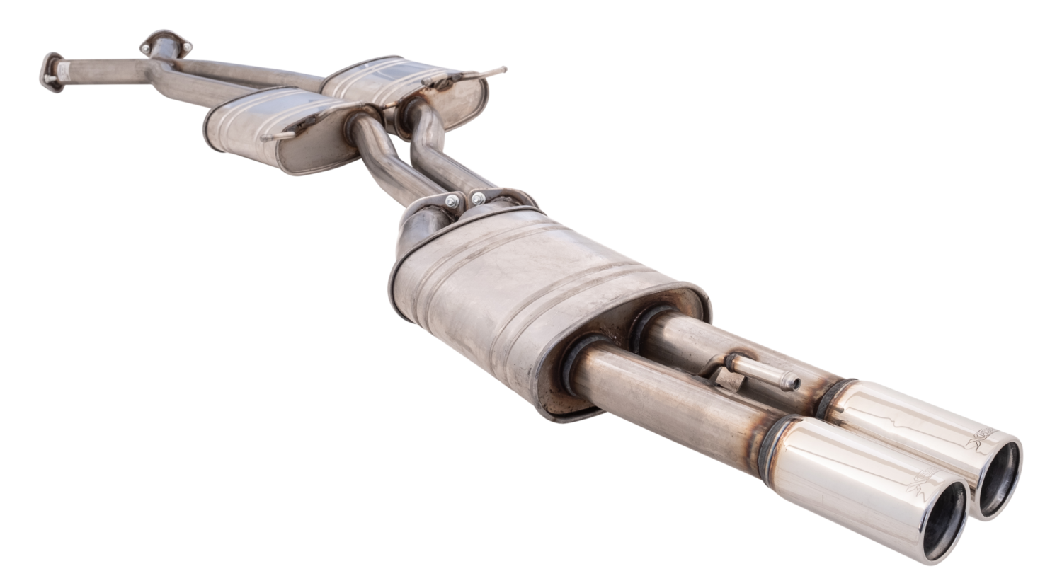 XForce Twin 2.5in Cat-Back Exhaust (Statesman V8 WH-WK-WL 99-06)