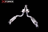 XForce Twin 3in Cat-Back Exhaust w/5in Tips (Holden Monaro/HSV GTO VZ 04-07)