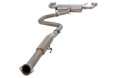 XForce Twin 2.5in Cat-Back Exhaust w/Varex Rear Mufflers (Kia Stinger 17+)