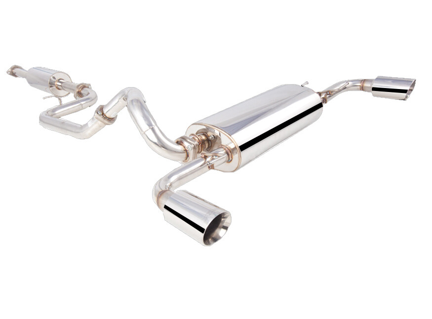 XForce 3in Cat-Back Exhaust - Stainless Steel (Mazda3 MPS BL 09-14)