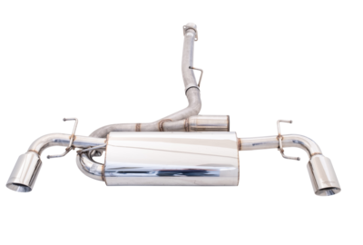 XForce 3in Cat-Back Exhaust - Twin 4in Tips (RX-8 03-08)