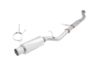 XFORCE - 3in Cat-Back Exhaust - Non-Polished Stainless (Silvia S13/180SX 89-94)