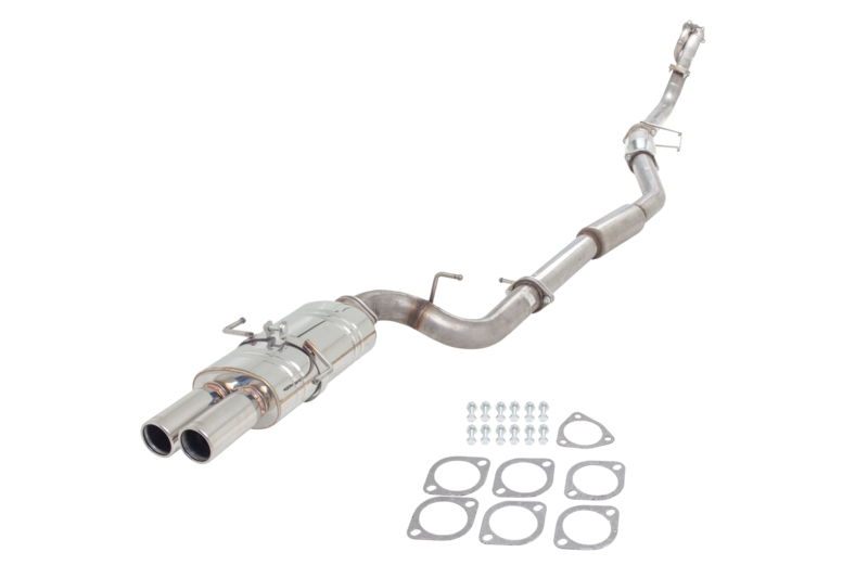 XFORCE - 3in Turbo-Back Exhaust - Non-Polished Stainless (200SX S14 94-98)