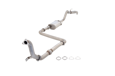 XForce 3in Turbo-Back Exhaust No Cat, Non-Polished (Navara D40 07-15)
