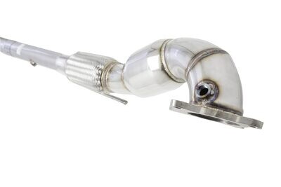 XForce 3in Dump-Pipe and Cat Kit - Stainless Steel (Golf GTi Mk5 05-09/Mk6 09-13)