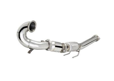 XForce 3in Dump-Pipe and Cat Kit - Stainless Steel (Golf GTI Mk7/7.5 13-21/Mk8 21+)