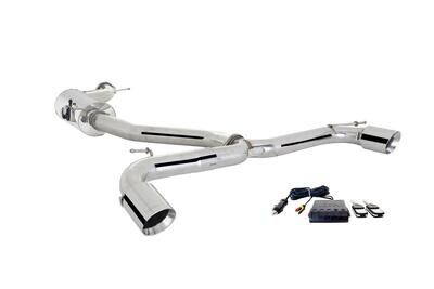 XForce 3in Cat-Back Exhaust w/Varex Muffler - Stainless Steel (Golf GTI Mk7/7.5 13-21)