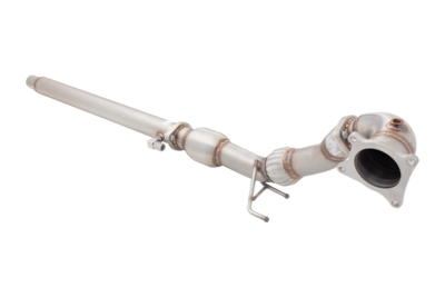 XForce 3in Dump Pipe and Cat Kit - Stainless Steel (Golf R Mk6 09-13/S3 + Quattro 03-12)