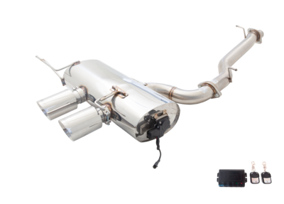 XForce 3in Cat-Back Exhaust w/Varex Muffler - Stainless Steel (Golf R Mk6 09-13)