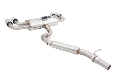 XForce 3in Cat-Back Exhaust w/Varex Rear Muffler (Golf R Mk7.5 18+)