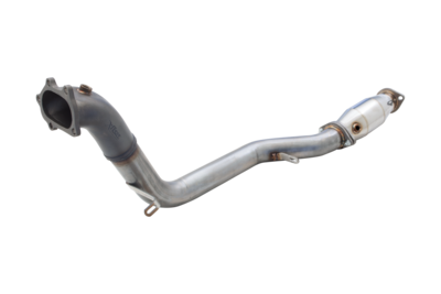 XForce Non-Polished Stainless Steel 3in Dump-Pipe w/Metallic Cat (WRX/STi 08-20)