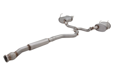 XForce E4-SW20-CBS 3in Cat-Back Exhaust, 409 Stainless Steel (WRX Sedan 09-11)