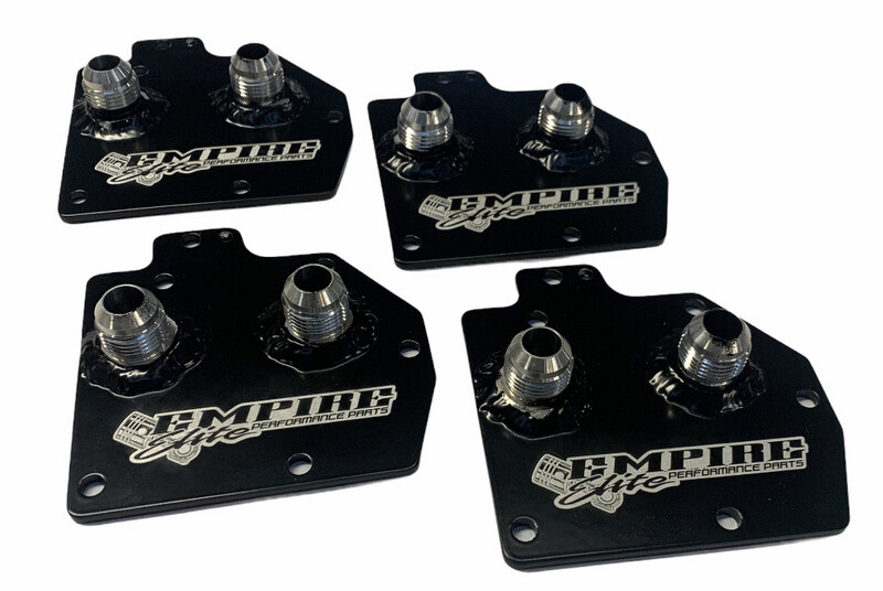 EMPIRE ELITE COYOTE ENGINE OIL COOLER REPLACEMENT PLATE