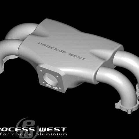 PROCESS WEST - Intake Manifold Cable Throttle Reverse Orientation (suits Subaru 99-00 WRX/STI)