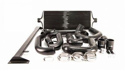 PROCESS WEST - Front Mount Intercooler Kit (suits Subaru 08-14 GRB WRX) - Black