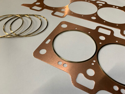 COYOTE COPPER GASKET AND FIRE RING KIT
