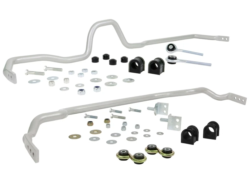 WHITELINE - Front and Rear Sway Bar Vehicle Kit w/Mounts (180SX/Silvia S13 SR20 &amp; RB Conv)