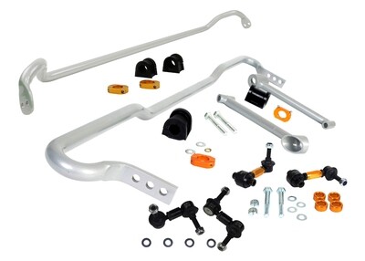 WHITELINE - Front and Rear Sway Bar Vehicle Kit (WRX 08-10)