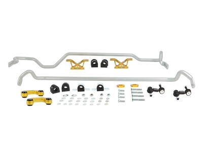 WHITELINE - Front and Rear Sway Bar Vehicle Kit w/Mounts (WRX 01-07/STi 2003)