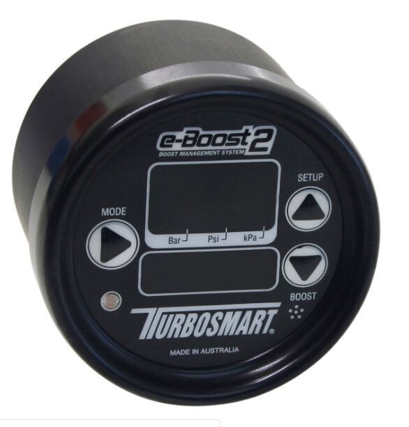 TURBOSMART eBoost2 Electronic Boost Controller 60psi 60mm, CHOOSE A COLOUR: SLEEPER BLACK/BLACK