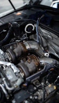 ANTZ - Mercedes Benz 2015+ C63 Performance Downpipes C63S AMG Down pipe Catless C Class