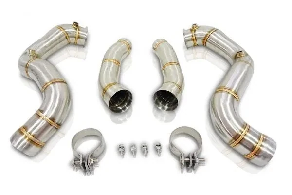 ANTZ - Mercedes Benz 2015+ C63 Performance Downpipes C63S AMG Down pipe Cat C Class